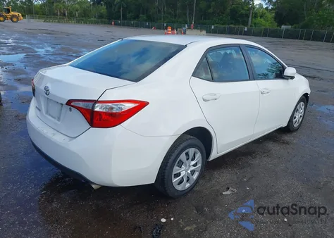 2016 Toyota Corolla L из США, поврежденный, VIN 2T1BURHE0GC641909